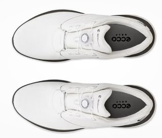 Ecco LT1 Boa Herren Golfschuhe, white/tarmac