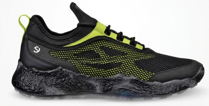 Ecco Biom H5 Herren Golfschuhe, black/lime punch