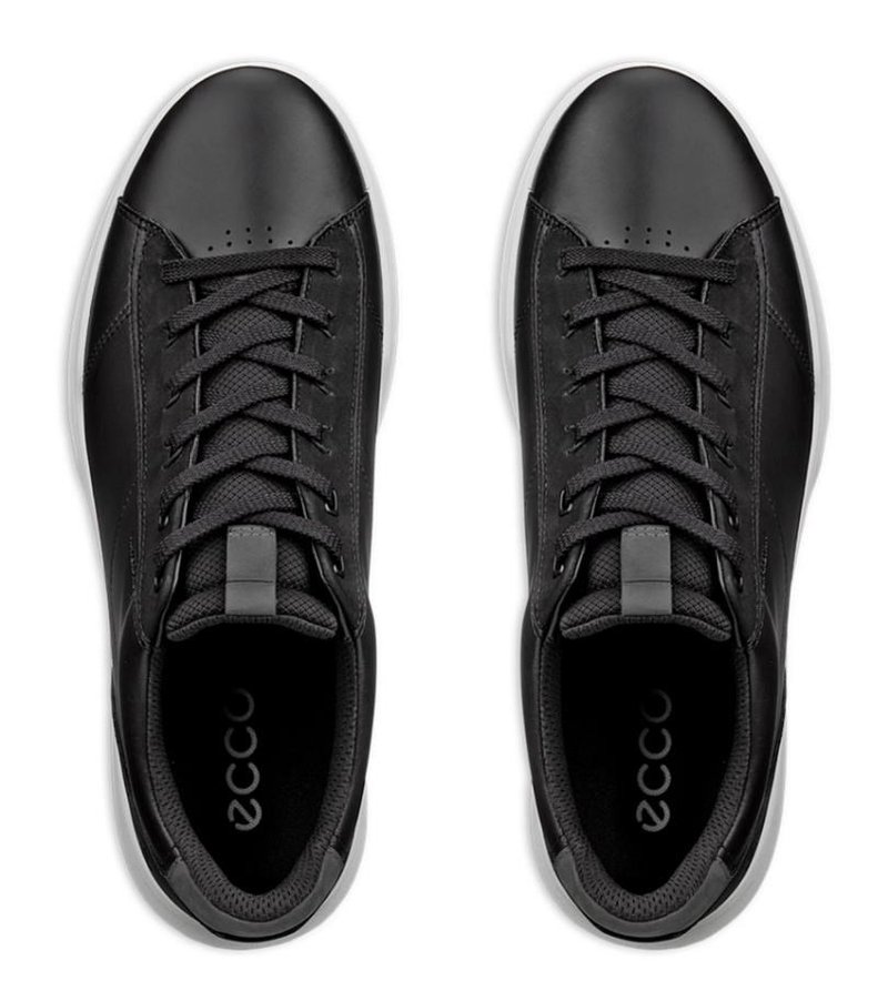 Ecco Street Vibe Herren Golfschuhe, schwarz