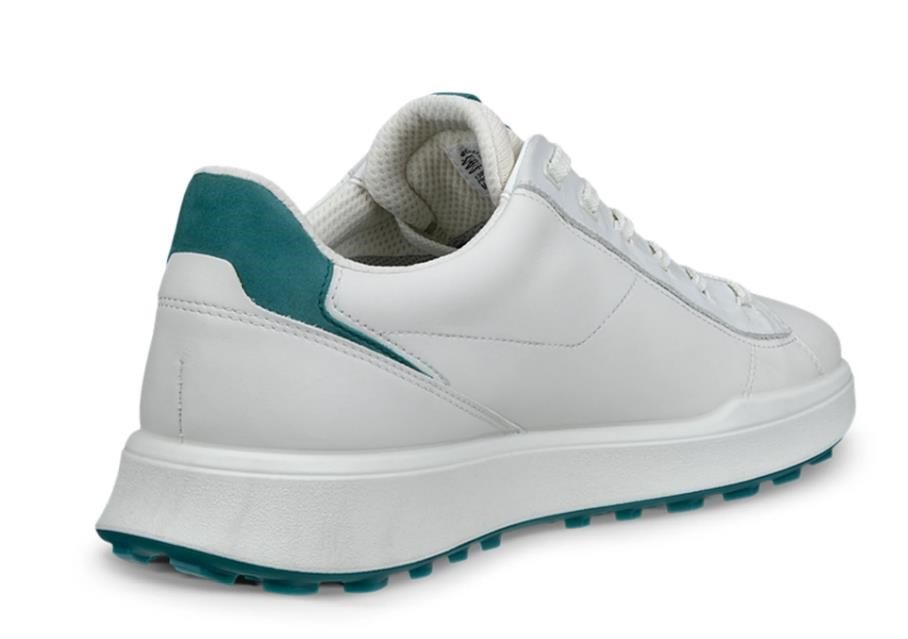 Ecco Street Vibe Herren Golfschuhe, weiss/grün