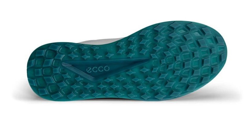 Ecco Street Vibe Herren Golfschuhe, weiss/grün