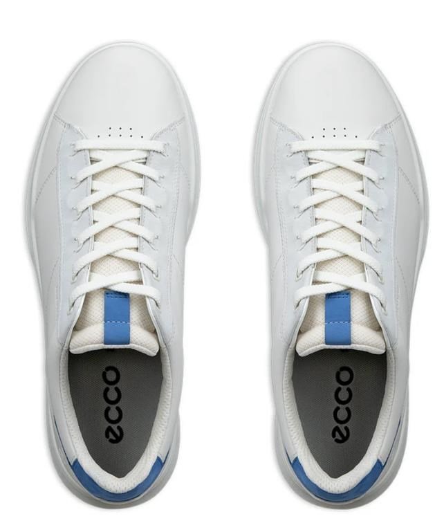 Ecco Street Vibe Herren Golfschuhe, weiss/blau