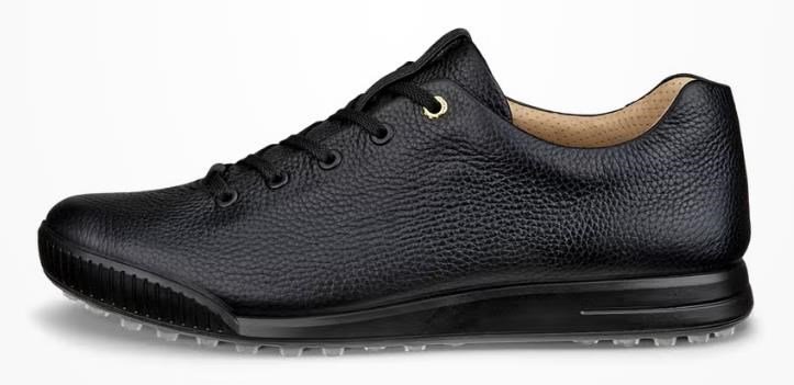 Ecco Golf Street Retro Herren Golfschuhe, schwarz
