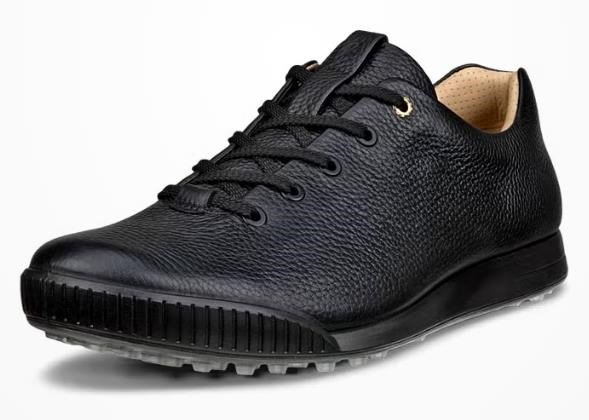 Ecco Golf Street Retro Herren Golfschuhe, schwarz