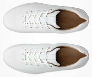Ecco Golf Street Retro Herren Golfschuhe, weiss