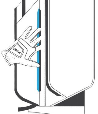 Ping Reserve 254 Standbag, dunkelblau