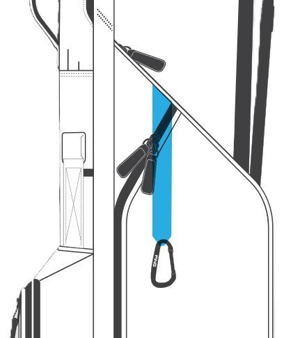 Ping Reserve 254 Standbag, dunkelblau