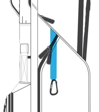 Ping Reserve 254 Standbag, dunkelblau