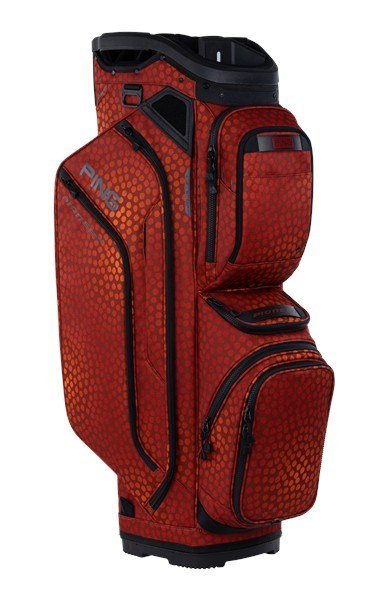 Ping Pioneer 244 Cartbag, rust mosaic