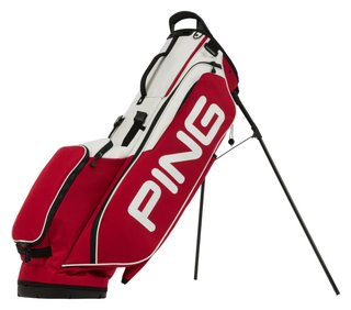 PING HOOFER LITE 231 Standbag, Club Together - Red/White