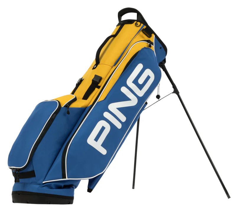 PING Hoofer Lite 231 Club Together Standbag, blau/gelb
