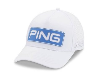 PING Tour Vented Delta Cap, weiss/fresh water