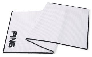 Ping Tour GolfHandtuch, weiss