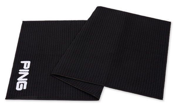 Ping Tour GolfHandtuch, schwarz