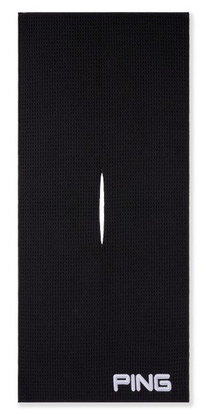 Ping Tour GolfHandtuch, schwarz