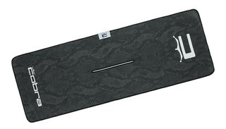 Cobra Snakeskin Golfhandtuch, black snakeskin