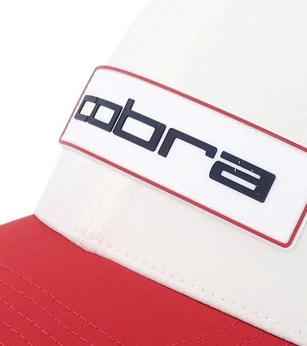 Cobra Tour Tech Herren Cap, dunkelblau/rot