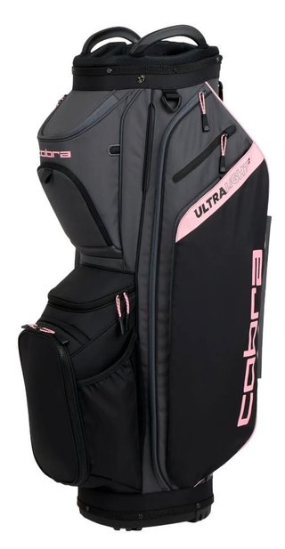 Cobra Ultralight 2 Cartbag, black/rose gold