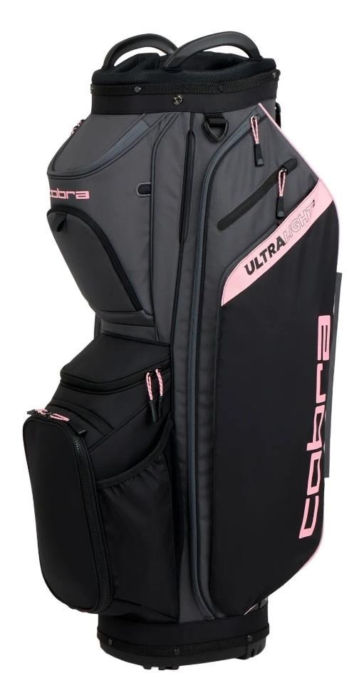 Cobra Ultralight 2 Cartbag, black/rose gold