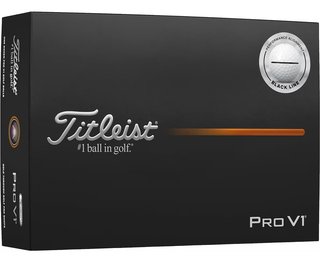 Titleist Pro V1 Performance Alignment Black Golfbälle