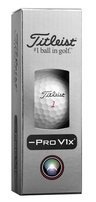 Titleist Pro V1x Left Dash Golfbälle