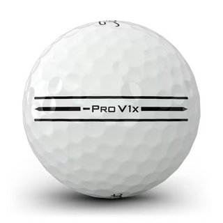 Titleist Pro V1x Left Dash AIM Enhanced Golfbälle