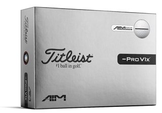 Titleist Pro V1x Left Dash Performance Alignment Black Golfbälle