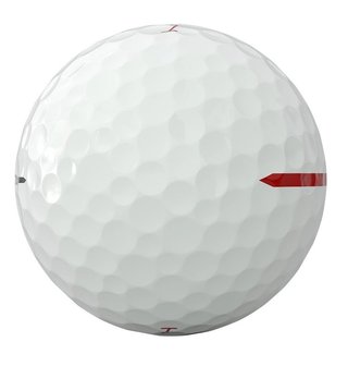 Titleist Pro V1x Left Dash Performance Alignment Red Golfbälle