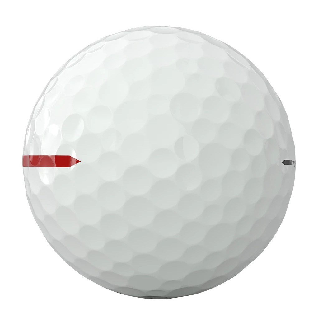 Titleist Pro V1x Left Dash Performance Alignment Red Golfbälle