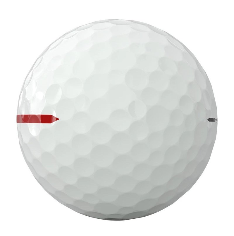 Titleist Pro V1x Left Dash Performance Alignment Red Golfbälle