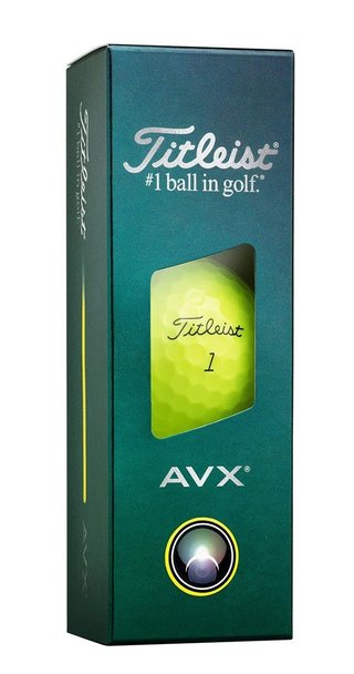 Titleist AVX Golfbälle, gelb