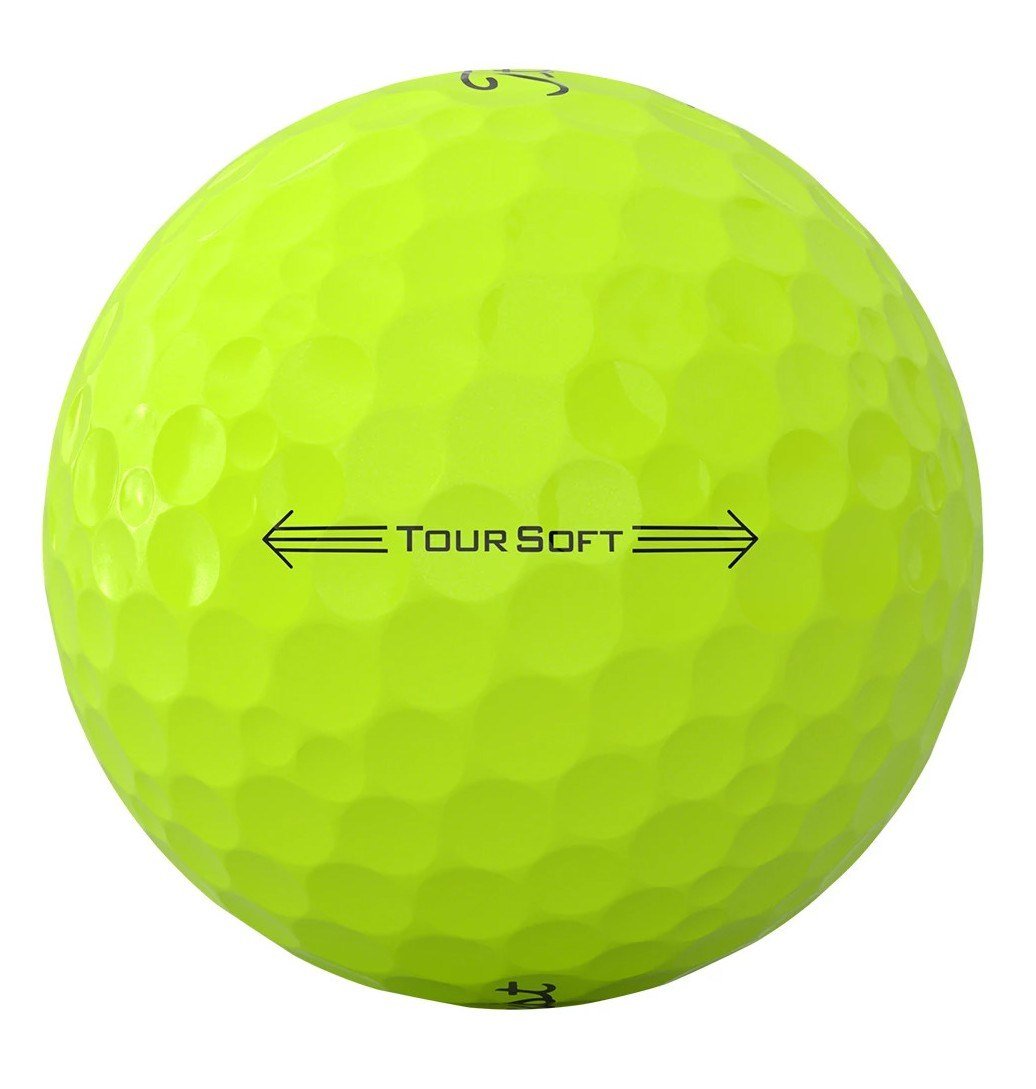Titleist Tour Soft Golfbälle, gelb
