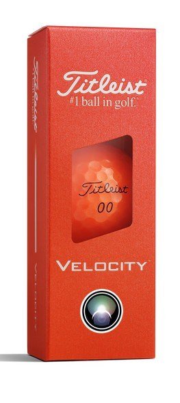 Titleist Velocity Golfbälle, orange