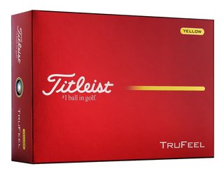 Titleist TruFeel Golfbälle, gelb