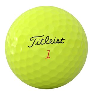Titleist TruFeel Golfbälle, gelb