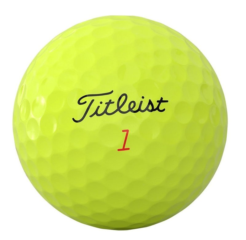 Titleist TruFeel Golfbälle, gelb