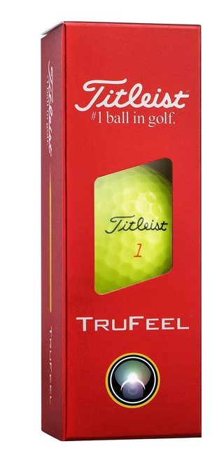 Titleist TruFeel Golfbälle, gelb
