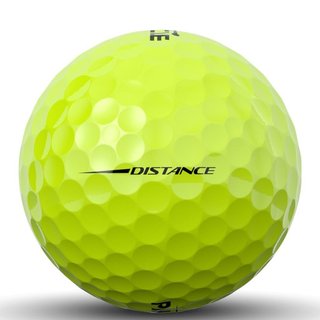Pinnacle Distance Golfbälle, gelb, 15Stk.