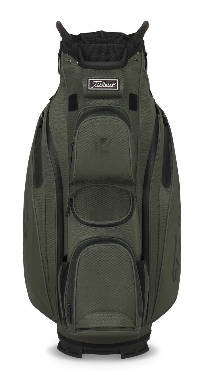 Titleist 14 StaDry Cartbag, cypres/schwarz