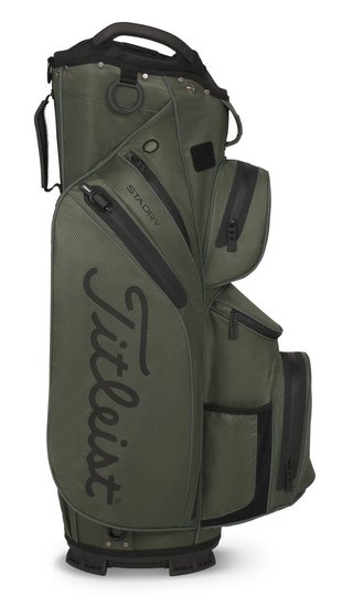 Titleist 14 StaDry Cartbag, cypres/schwarz