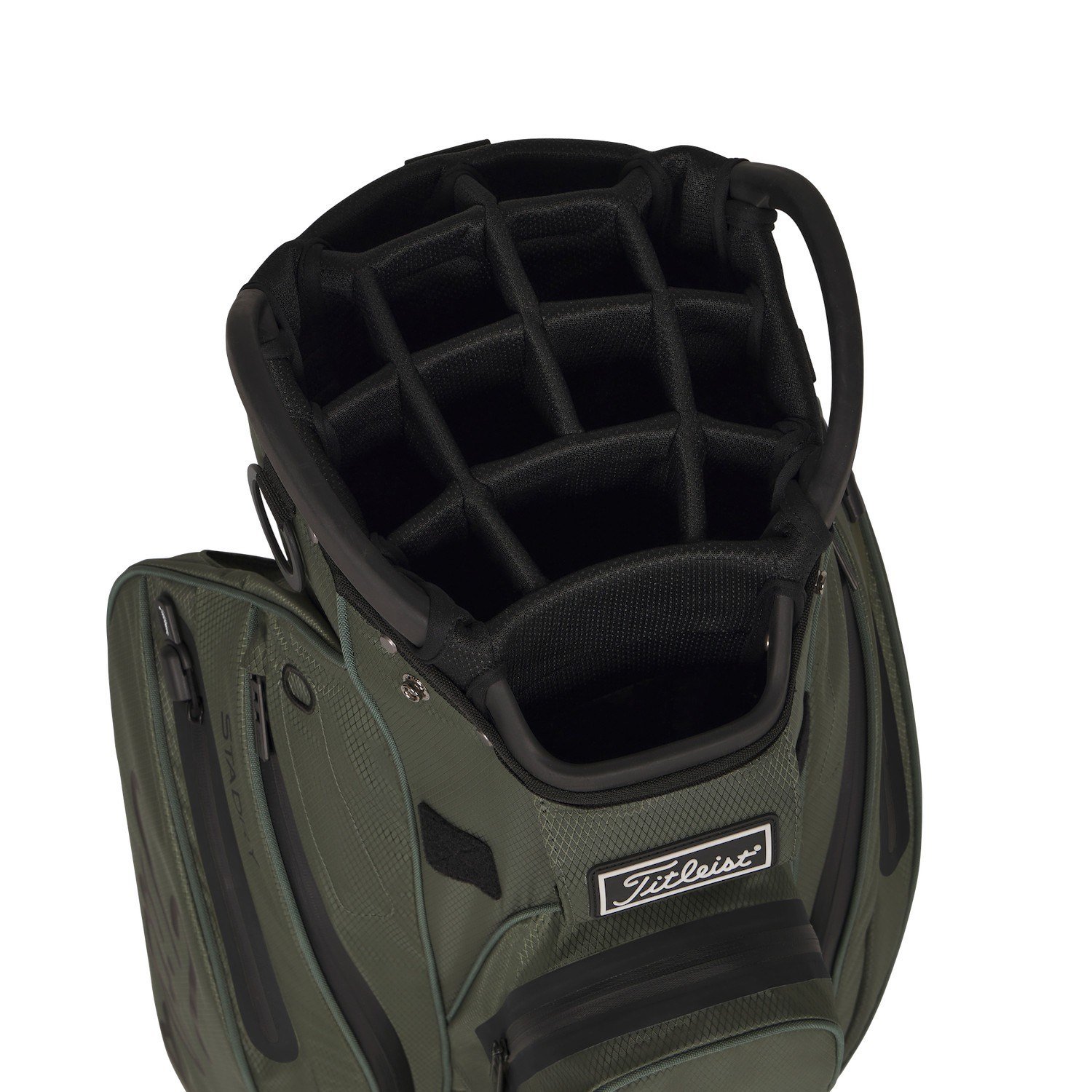 Titleist 14 StaDry Cartbag, cypres/schwarz