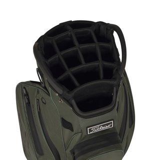 Titleist 14 StaDry Cartbag, cypres/schwarz
