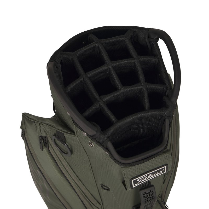 Titleist 14 Cartbag, cypres/schwarz