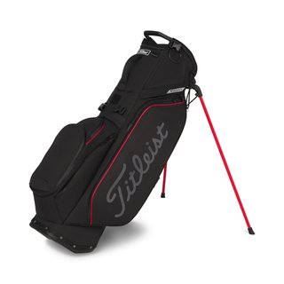 Titleist Players S5 StaDry Standbag, schwarz/rot/graphite