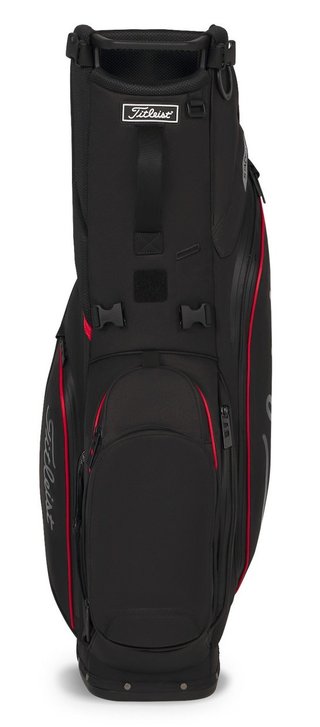 Titleist Players S5 StaDry Standbag, schwarz/rot/graphite