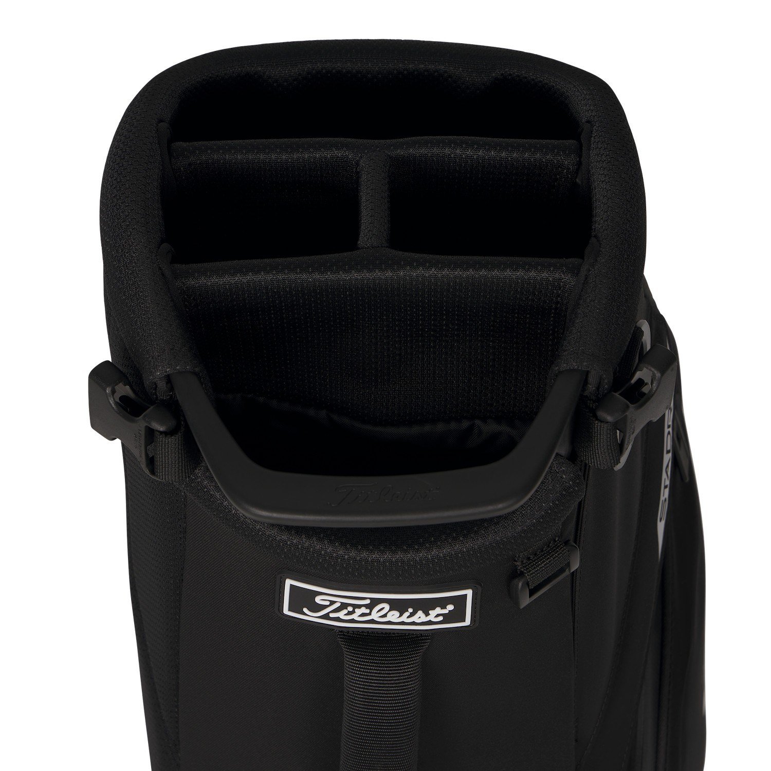 Titleist Players S4 StaDry Standbag, schwarz/schwarz/graphit