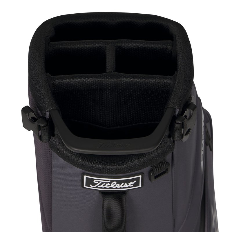 Titleist Players S4 StaDry Stand Bag, Graphite/Black/Black