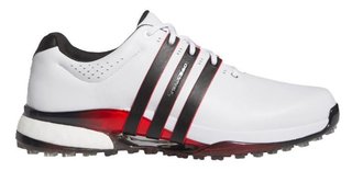 Adidas Tour360 25 Spikeless Herren Golfschuhe, weiss/schwarz