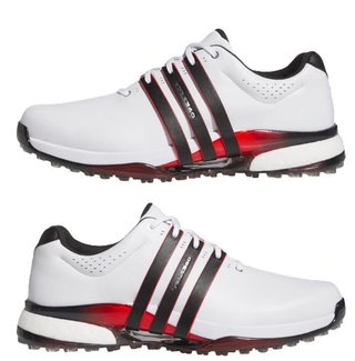 Adidas Tour360 25 Spikeless Herren Golfschuhe, weiss/schwarz