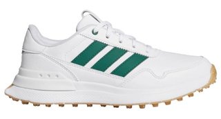 Adidas S2G 26 Spikeless Junior Golfschuhe, weiss/grün
